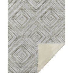 Premium Machine Washable ASB781 Beige 50" x 70" Sherpa Throw Blanket