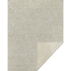 Premium Machine Washable ASB782 Ivory 50" x 70" Sherpa Throw Blanket