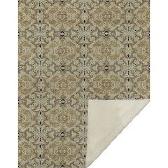 Premium Machine Washable ASB783 Brown 50" x 70" Sherpa Throw Blanket