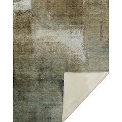 Premium Machine Washable ASB787 Brown 50" x 70" Sherpa Throw Blanket