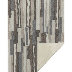 Premium Machine Washable ASB78 Earth 50" x 70" Sherpa Throw Blanket