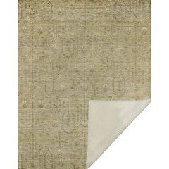 Premium Machine Washable ASB790 Gold 50" x 70" Sherpa Throw Blanket