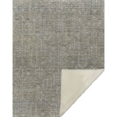 Premium Machine Washable ASB790 Taupe 50" x 70" Sherpa Throw Blanket