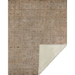 Premium Machine Washable ASB790 Terracotta 50" x 70" Sherpa Throw Blanket