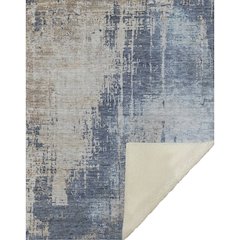 Premium Machine Washable ASB795 Navy 50" x 70" Sherpa Throw Blanket