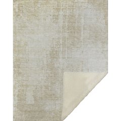Premium Machine Washable ASB796 Beige 50" x 70" Sherpa Throw Blanket