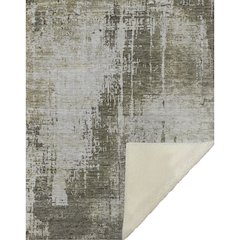 Premium Machine Washable ASB796 Brown 50" x 70" Sherpa Throw Blanket