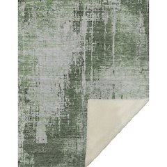 Premium Machine Washable ASB796 Fern 50" x 70" Sherpa Throw Blanket