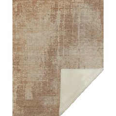 Premium Machine Washable ASB796 Terracotta 50" x 70" Sherpa Throw Blanket