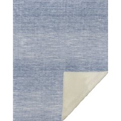 Premium Machine Washable ASB800 Denim 50" x 70" Sherpa Throw Blanket