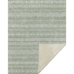 Premium Machine Washable ASB803 Aloe 50" x 70" Sherpa Throw Blanket