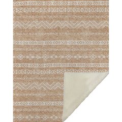 Premium Machine Washable ASB803 Terracotta 50" x 70" Sherpa Throw Blanket