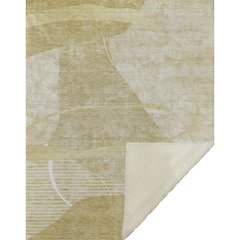 Premium Machine Washable ASB805 Wheat 50" x 70" Sherpa Throw Blanket