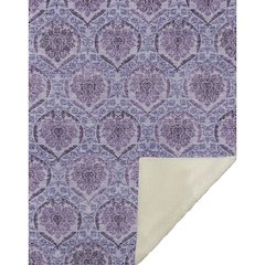 Premium Machine Washable ASB811 Eggplant 50" x 70" Sherpa Throw Blanket