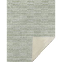 Premium Machine Washable ASB817 Sage 50" x 70" Sherpa Throw Blanket