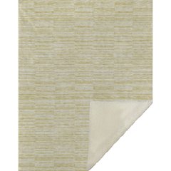 Premium Machine Washable ASB817 Wheat 50" x 70" Sherpa Throw Blanket