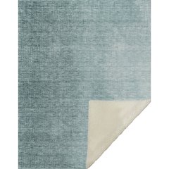 Premium Machine Washable ASB822 Teal 50" x 70" Sherpa Throw Blanket