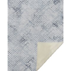 Premium Machine Washable ASB824 Blue 50" x 70" Sherpa Throw Blanket