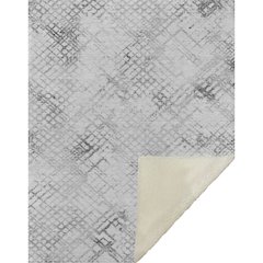 Premium Machine Washable ASB824 Gray 50" x 70" Sherpa Throw Blanket