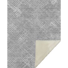 Premium Machine Washable ASB825 Gray 50" x 70" Sherpa Throw Blanket