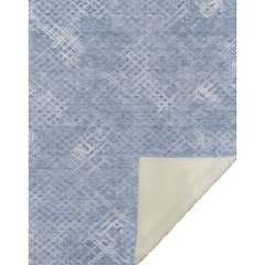Premium Machine Washable ASB825 Sky 50" x 70" Sherpa Throw Blanket
