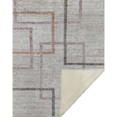Premium Machine Washable ASB826 Taupe 50" x 70" Sherpa Throw Blanket
