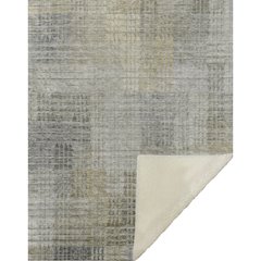 Premium Machine Washable ASB828 Taupe 50" x 70" Sherpa Throw Blanket