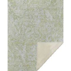 Premium Machine Washable ASB829 Green 50" x 70" Sherpa Throw Blanket