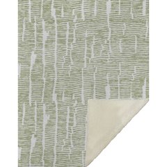 Premium Machine Washable ASB830 Aloe 50" x 70" Sherpa Throw Blanket
