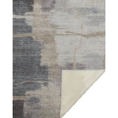 Premium Machine Washable ASB831 Gray 50" x 70" Sherpa Throw Blanket