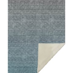 Premium Machine Washable ASB833 Teal 50" x 70" Sherpa Throw Blanket