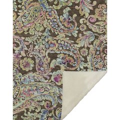 Premium Machine Washable ASB834 Chocolate 50" x 70" Sherpa Throw Blanket