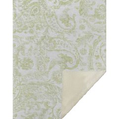 Premium Machine Washable ASB835 Sage 50" x 70" Sherpa Throw Blanket
