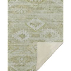 Premium Machine Washable ASB837 Sage 50" x 70" Sherpa Throw Blanket