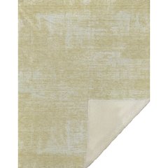 Premium Machine Washable ASB839 Wheat 50" x 70" Sherpa Throw Blanket