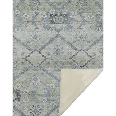 Premium Machine Washable ASB841 Aloe 50" x 70" Sherpa Throw Blanket