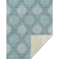 Premium Machine Washable ASB849 Teal 50" x 70" Sherpa Throw Blanket