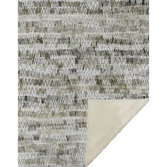 Premium Machine Washable ASB850 Taupe 50" x 70" Sherpa Throw Blanket
