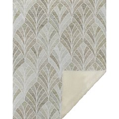 Premium Machine Washable ASB851 Khaki 50" x 70" Sherpa Throw Blanket