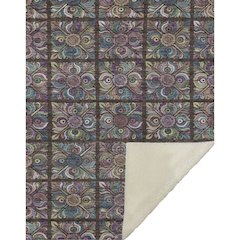 Premium Machine Washable ASB852 Chocolate 50" x 70" Sherpa Throw Blanket