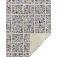Premium Machine Washable ASB852 Ivory 50" x 70" Sherpa Throw Blanket