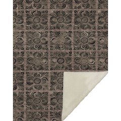 Premium Machine Washable ASB853 Paprika 50" x 70" Sherpa Throw Blanket
