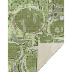Premium Machine Washable ASB855 Green 50" x 70" Sherpa Throw Blanket