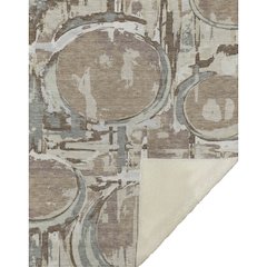 Premium Machine Washable ASB855 Mocha 50" x 70" Sherpa Throw Blanket