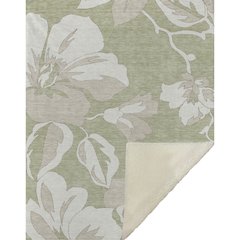 Premium Machine Washable ASB857 Aloe 50" x 70" Sherpa Throw Blanket