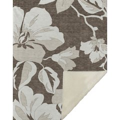 Premium Machine Washable ASB857 Brown 50" x 70" Sherpa Throw Blanket