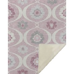 Premium Machine Washable ASB858 Pink 50" x 70" Sherpa Throw Blanket