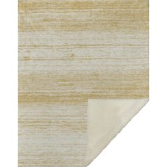 Premium Machine Washable ASB859 Gold 50" x 70" Sherpa Throw Blanket
