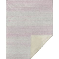 Premium Machine Washable ASB859 Pink 50" x 70" Sherpa Throw Blanket