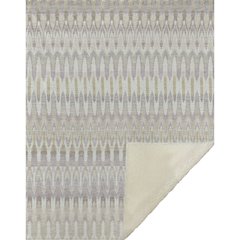 Premium Machine Washable ASB860 Beige 50" x 70" Sherpa Throw Blanket